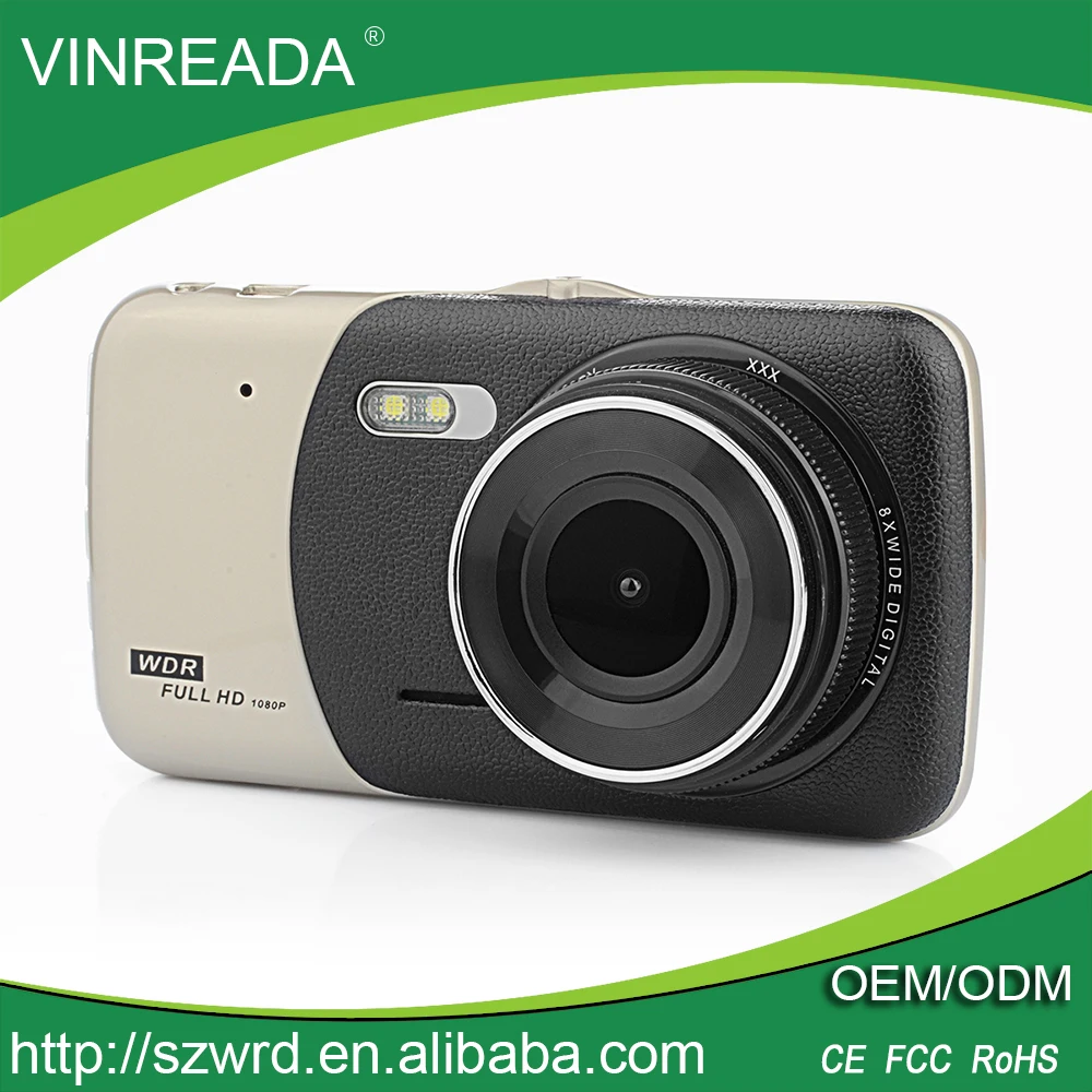 Full HD 1080P User Manual Car Cam Corder Dual Camera Dash Cam Car DVR with  Best Night Vision