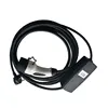 KHONS EV charger 230V with RCD type A protection iec 62196-2 ev charger home with evse UK 13A 3 pin plug
