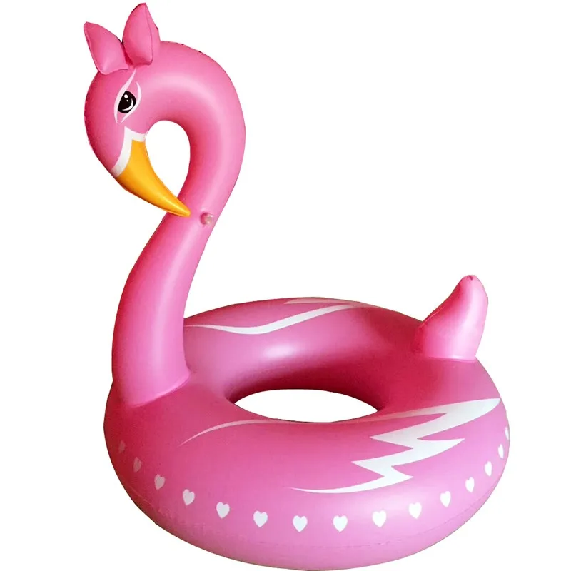 Newest Custom Korea Style Pvc Pink Flamingo Pool Float