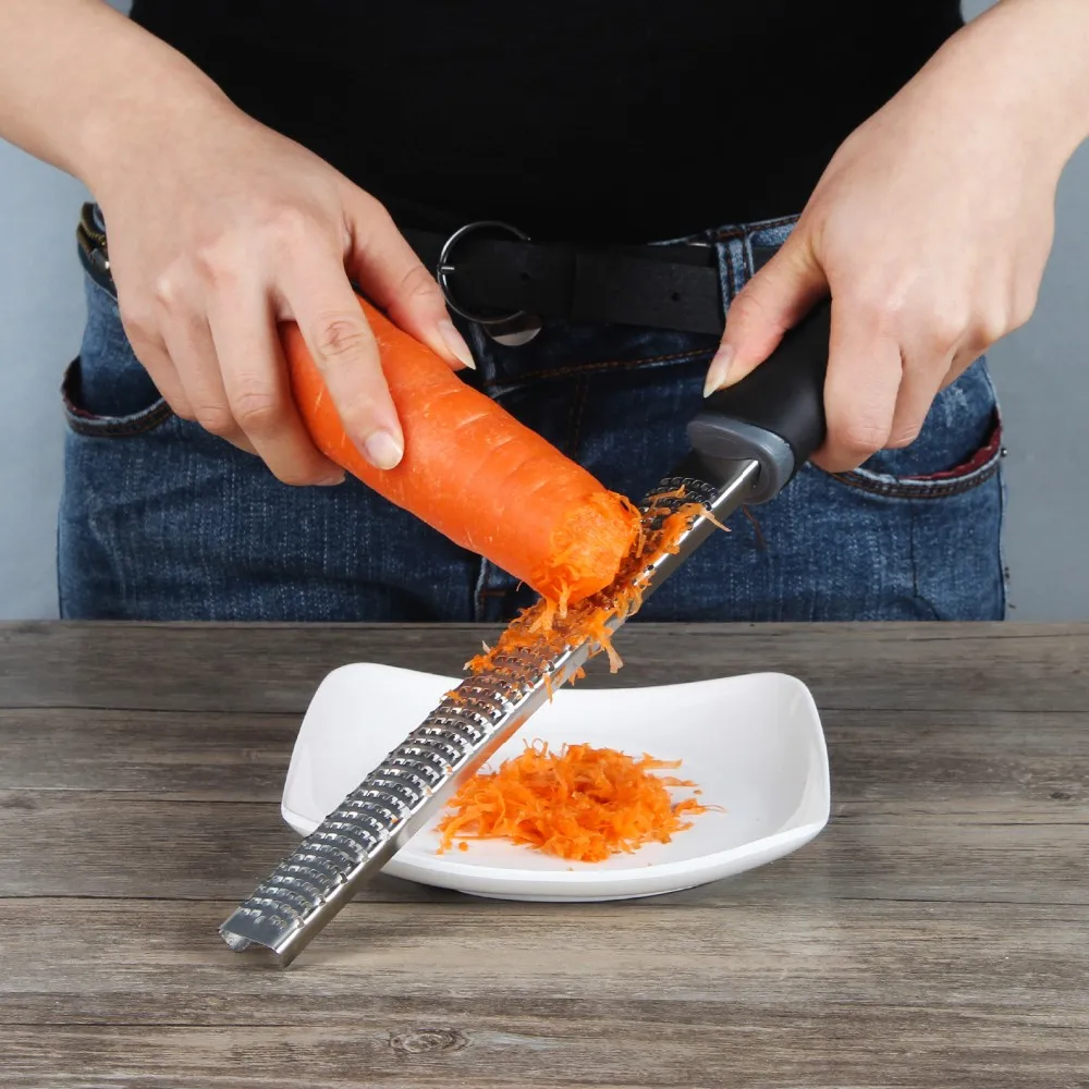 Professional Micro Grater & Zester Best For Lemon,Cheese,Spices