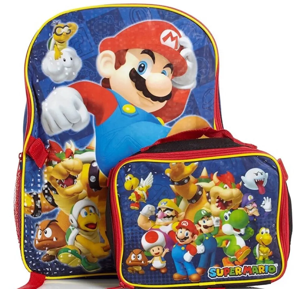 nintendo lunch bag