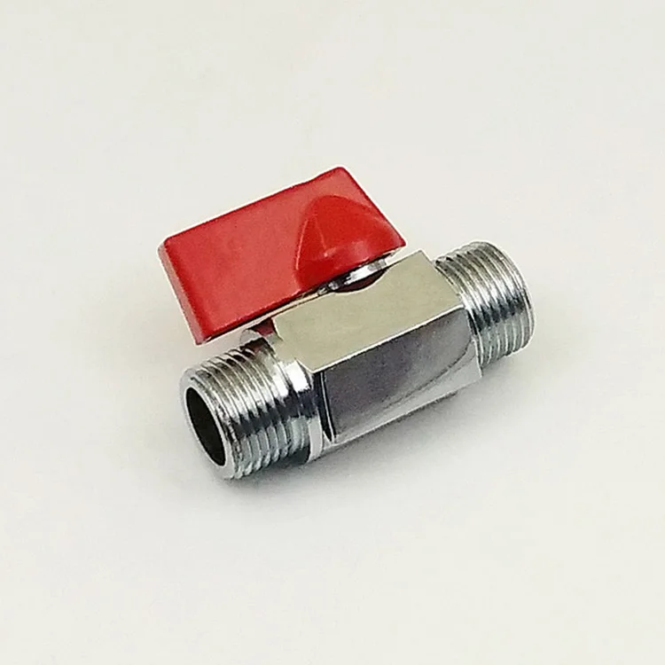 Factory Price 1/4" 3/8'' 1/2'' Bsp Thread Male To Female Brass Mini