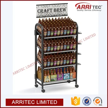wine beer beverage display metal bottle wire liquor bottle display shelf beer merchandiser - Beer Merchandiser wine beer beverage display metal bottle wire liquor bottle display shelf beer merchandiser - Beer Merchandiser