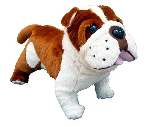 dogs with stuffed animals