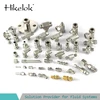 stainless steel tube fittings Swagelok type twin ferrules compression fittings gas pipe fittings series