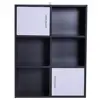 /product-detail/6-cubes-bookcase-3-tier-bookshelf-storage-cabinet-unit-display-open-shelves-w-2-doors-black-62196605116.html