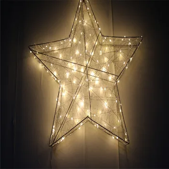 Best Selling Outdoor Christmas Lights Star Christmas Decor Led Metal ...