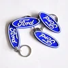 Best seller soft pvc key chain, custom made soft pvc key ring in 1 color logo