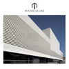 PFM white exterior limestone wall cladding stone / facade panel