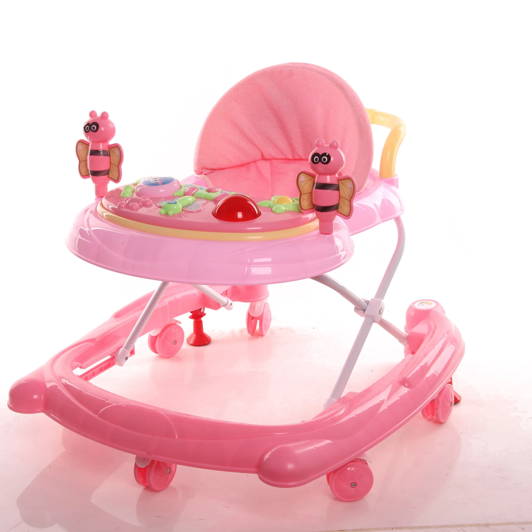 China Factory Rubber Wheels Baby Walker/ Inflatable Baby Walker