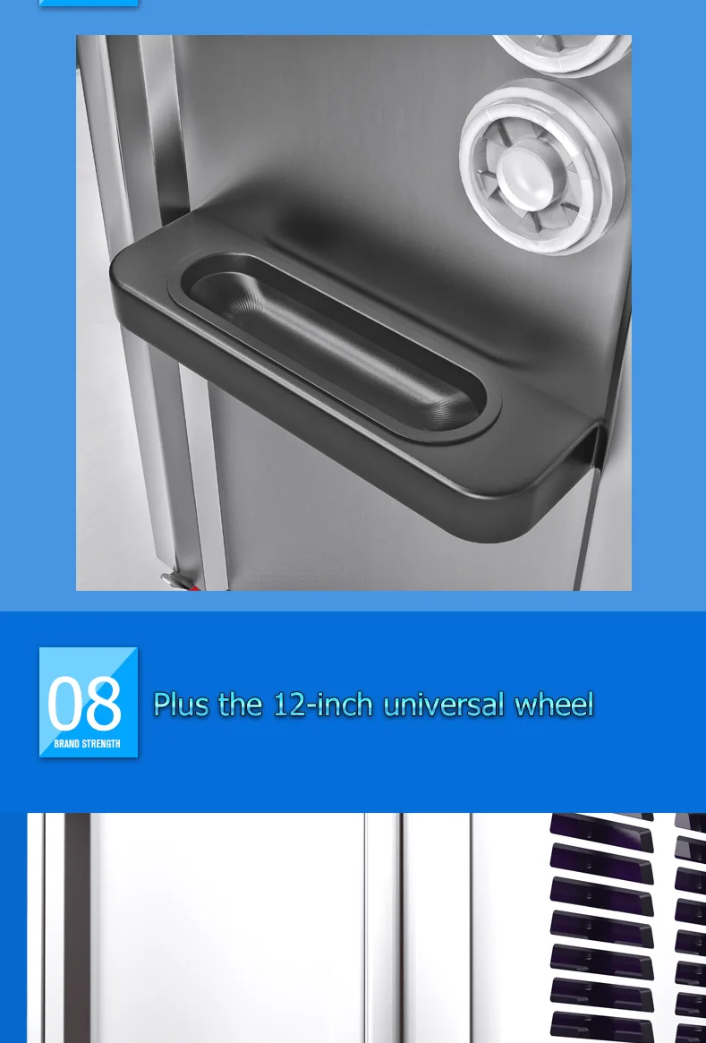 Commercial 3 flavor soft serve ice cream machine factory price