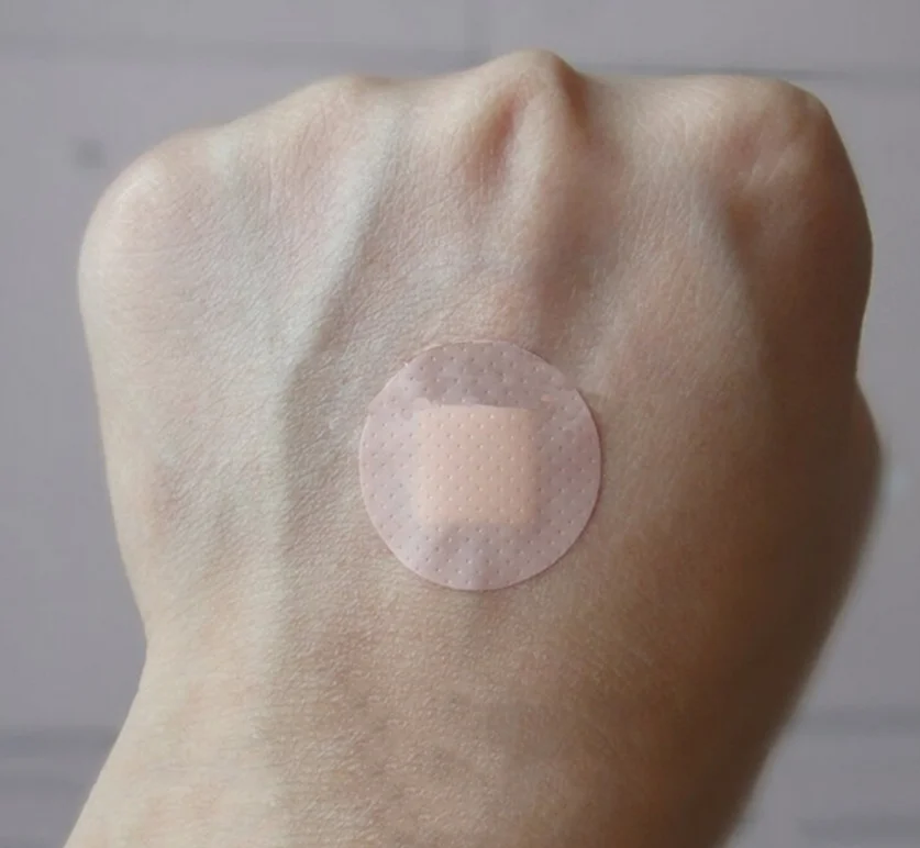 Breathable Waterproof Adhesive Round Shape Medical First Aid Bandage