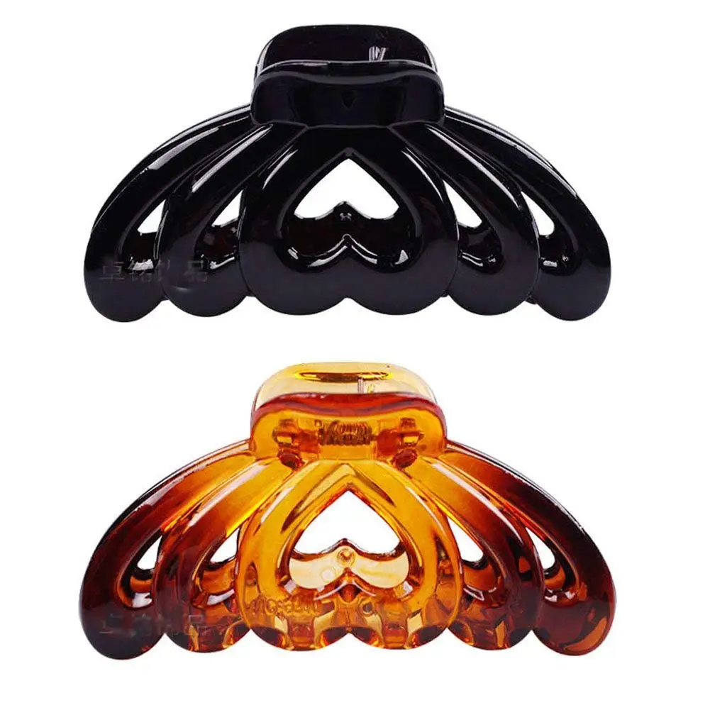 Headbands 2 Pcs Women Lady Girls Plastic Non Slip Claw Hairpin
