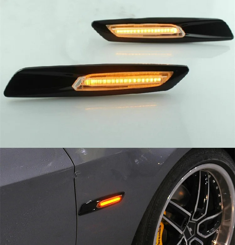 Обновление ошибка из светодиодов боковой габаритный фонарь лёгкие поворотов лампа для BMW E81 E82 E87 E88 E90 E91 E92 E60 E61
