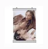 High quality easy using aluminum poster hanger,poster snap rails