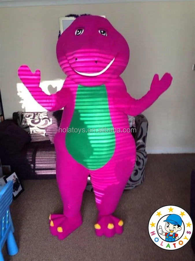 creepy barney costume