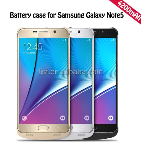 New 4200mAh External Battery Case For Samsung Galaxy Note5