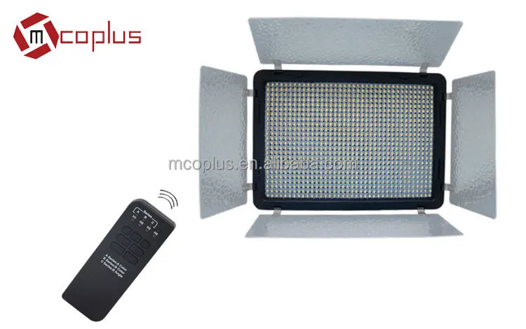 Mcoplus LED-920A Dimmable Video LED Lightings +Wireless Remote Control for Canon Camera Studio Photographic Light