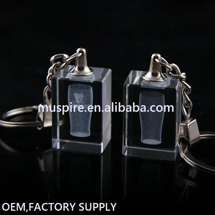 Crystal_Crystal Key Chain!CKC109 3D Laser Crystal Key Chain#zt CKC109 3D Laser Engraving Crystal Key Chain (1)