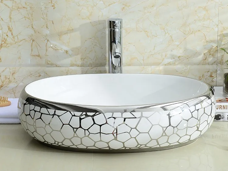 Modern style bathroom wc corner basin , ceramic handwash sink KD-03GBF