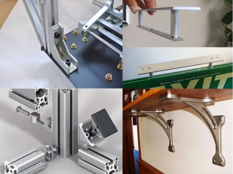 Cnc Machined Conner Joint Aluminum Extrusion Angle Bracket Buy