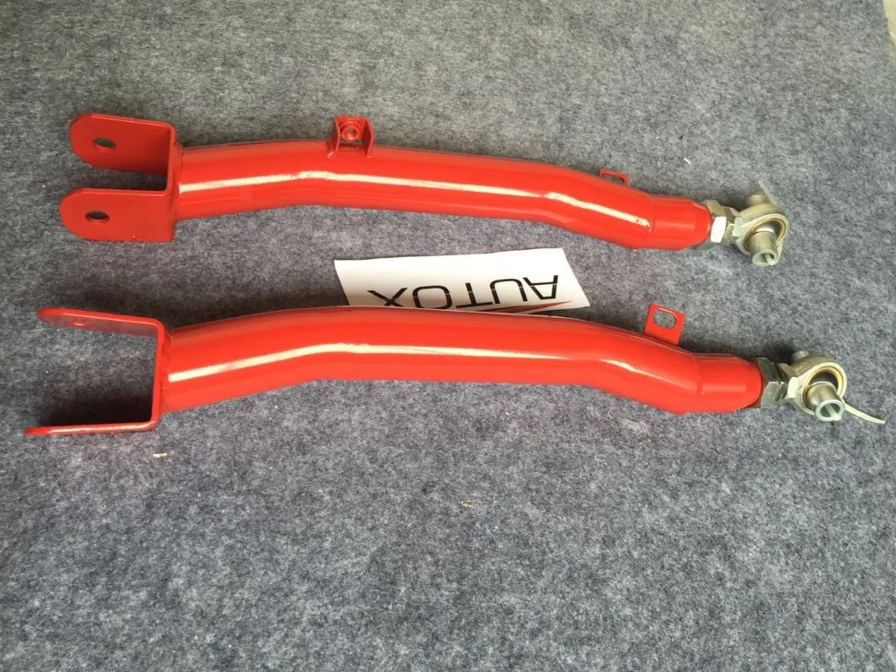 Adjustable Rear Lower Trailing Arm Link Kit Fit Impreza Wrx/sti 0207