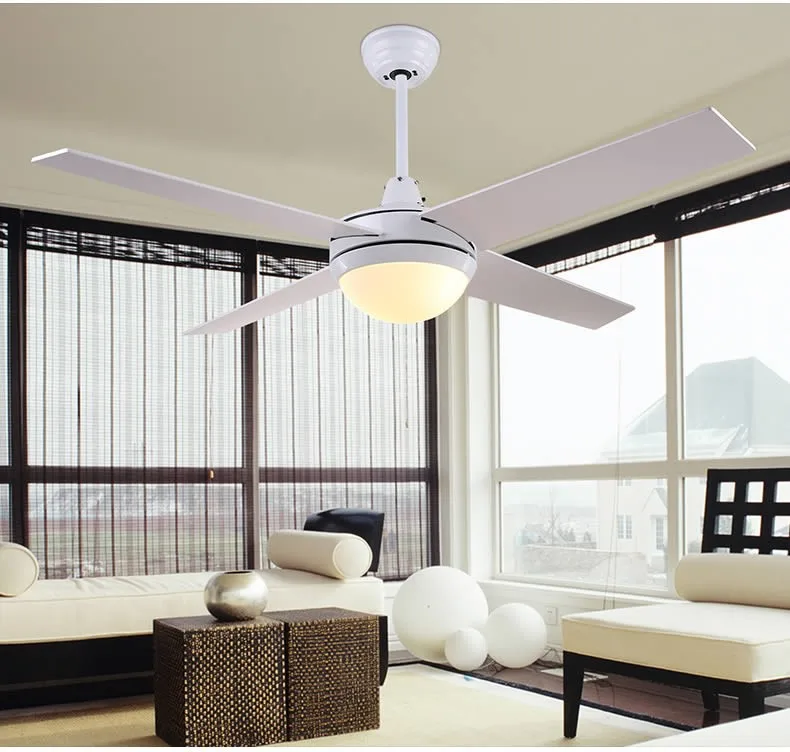 48 Inch Fashion Design Light Weight Ceiling Fan With Single Led 48 Inch Fashion Design Light Weight