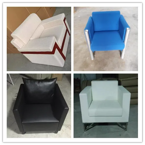 office sofa furniture design with steel frame