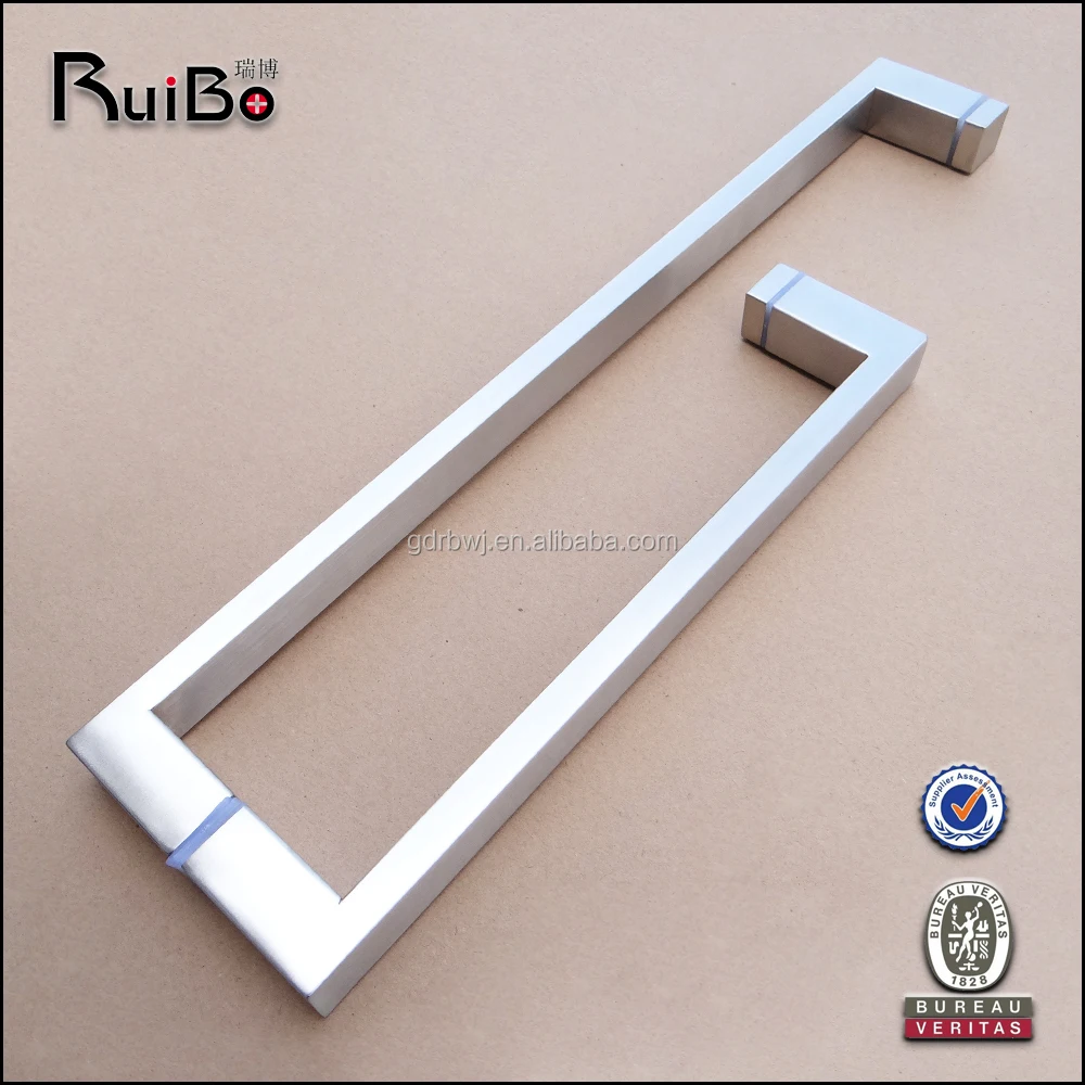 Rb3045s Square Sliding Shower Door Handle Buy Sliding Shower Door