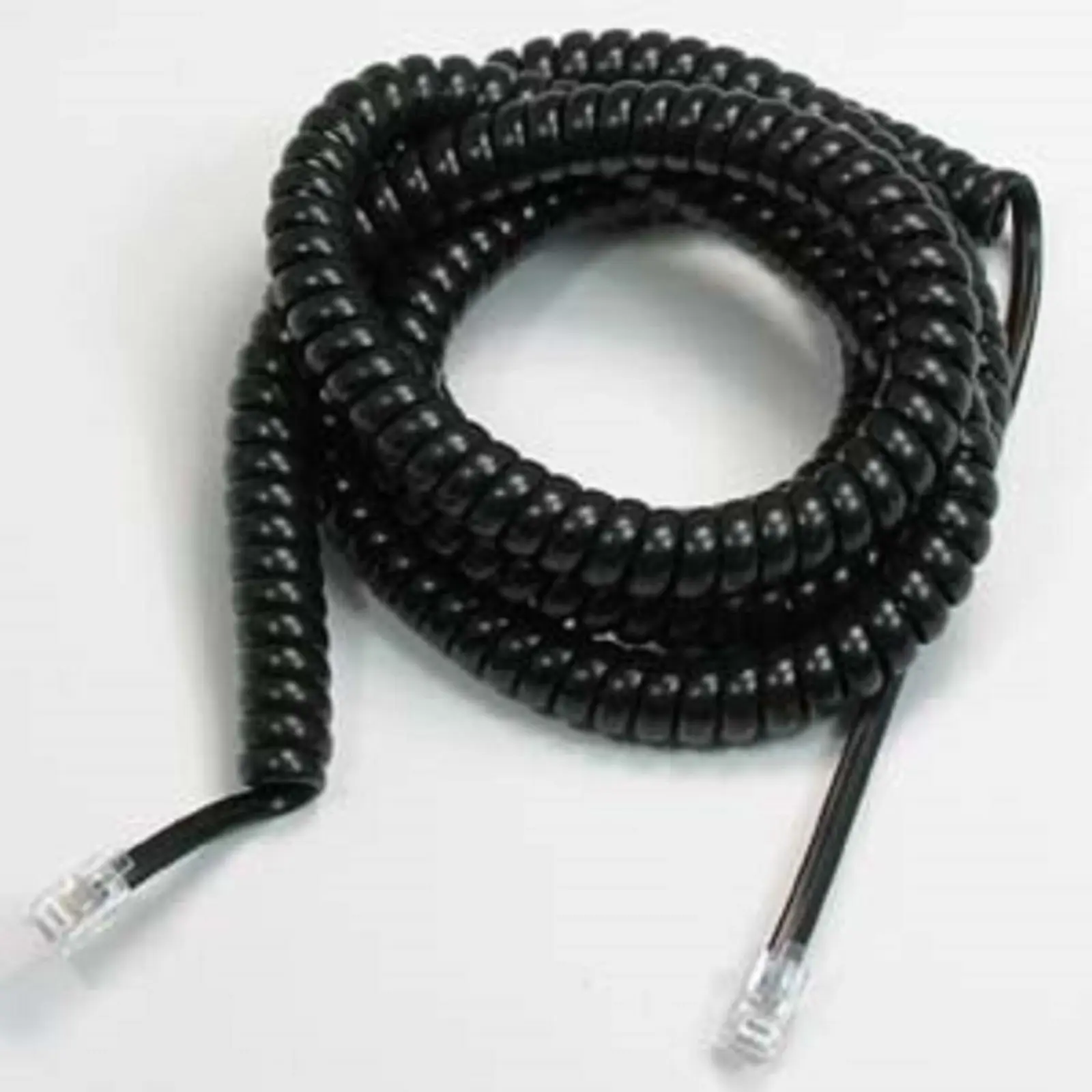Indoor Telephone Cooper Wire 6p6c Spiral Coiled Rj11/rj22/rj45 Telephone Cable Buy Spiral