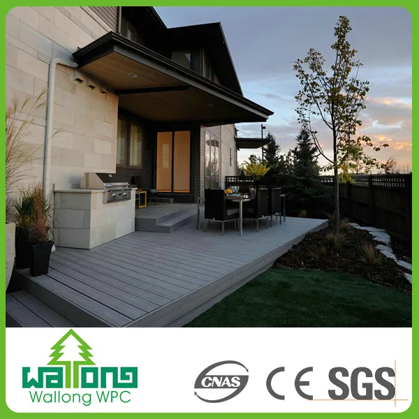 Modern style no splinter highly impact resistant wpc wood floor for boat