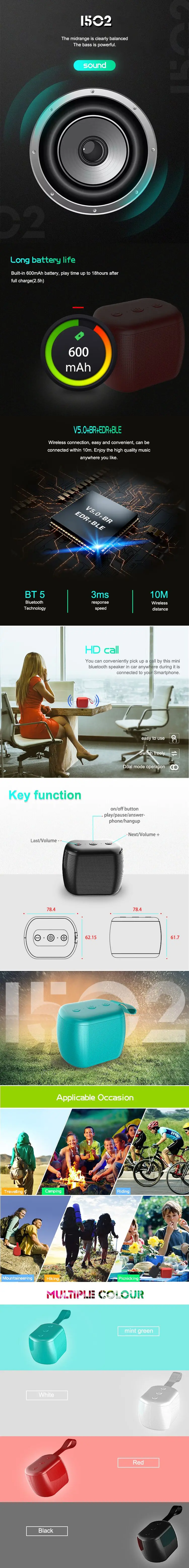 Amazon Best Selling Products 2019 in USA Wireless Speakers Active Powerful Mini Portablespeaker - ANKUX.COM