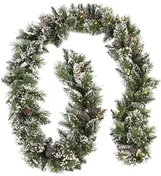 Wholesale Hanging Outdoor / Indoor Christmas Garland Decoration For