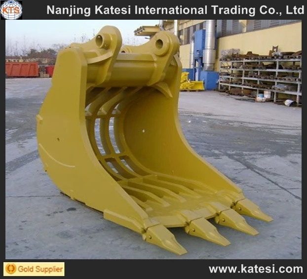 2018 Heavy Duty Replacement Cat320 Cheap Excavator Skeleton Bucket,Rock