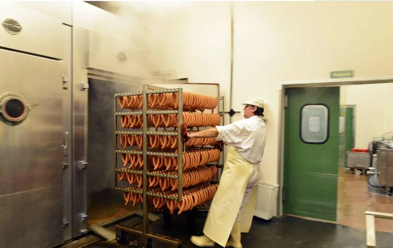 Industrial Sausage Smoked Meat Oven Machine Smokehouse Smoker Buy Commercial Meat Smoker