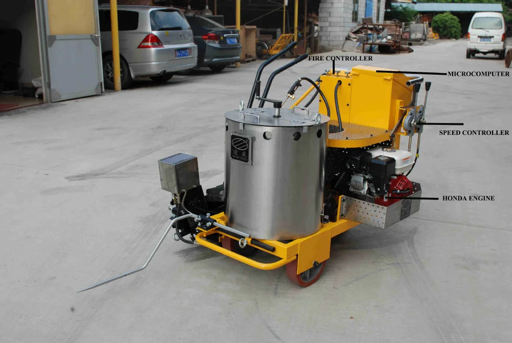 Twv Selfpropelled Thermoplastic Vibrating Road Marking Machine Buy