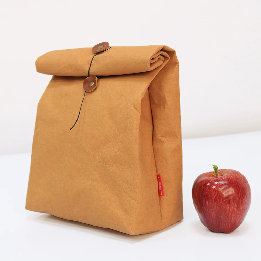 Reusable Insulated Washable Brown Tyvek Kraft Paper Lunch Bags Bag Product On Alibaba Reusable Insulated Washable Brown Tyvek Kraft Paper Lunch Bags Bag Product On Alibaba