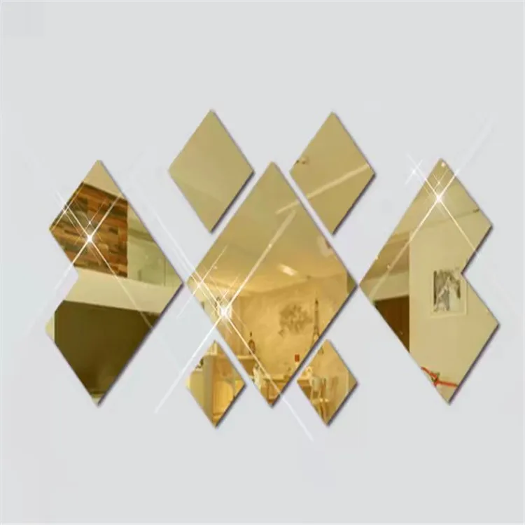 Factory Supply Customized Simple Style White Acrylic Cosmetic Mirror