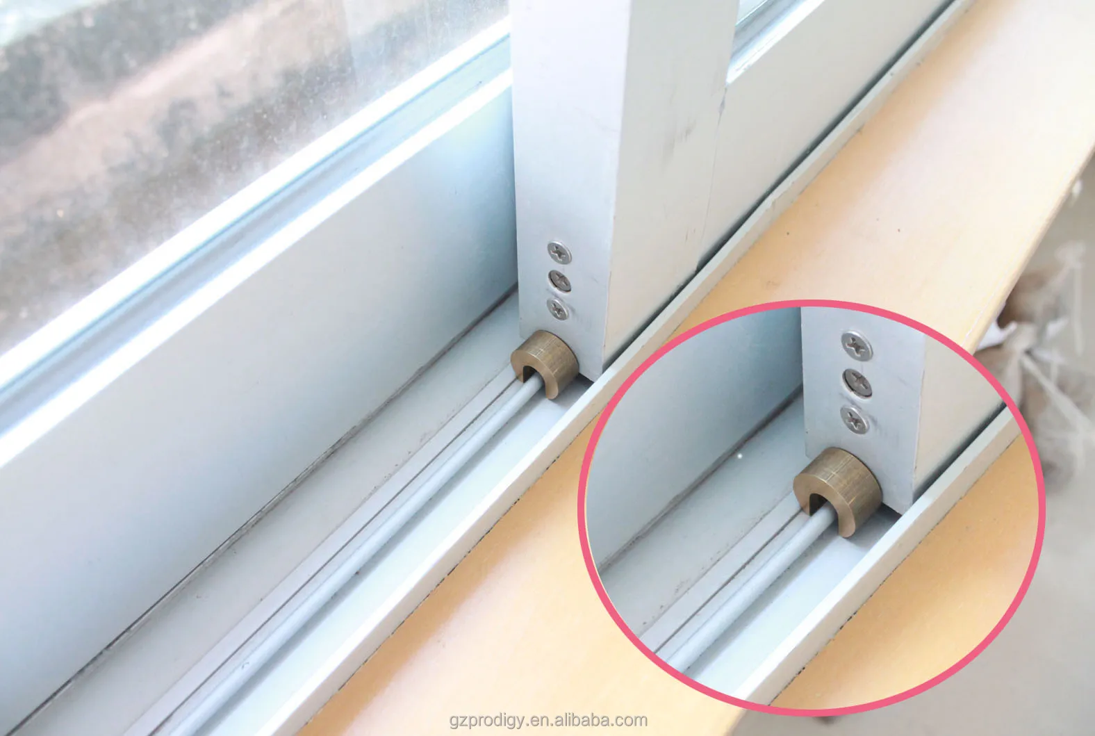 Brass Sliding  Door And Window Lock For Window Stoppers 