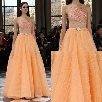 Orange Mother of the Bride Dress