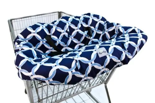 Itzy ritzy shopping cart cover moroccan nights