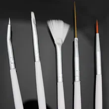 15Pcs Nail Art Design Acrylic Dot Painting Tool Pen Polish Brush Set hot sale