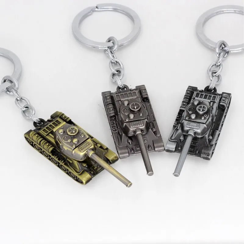 Men Strap Wot Game World Of Tanks Key Chain Alloy Metal Tan Model ...