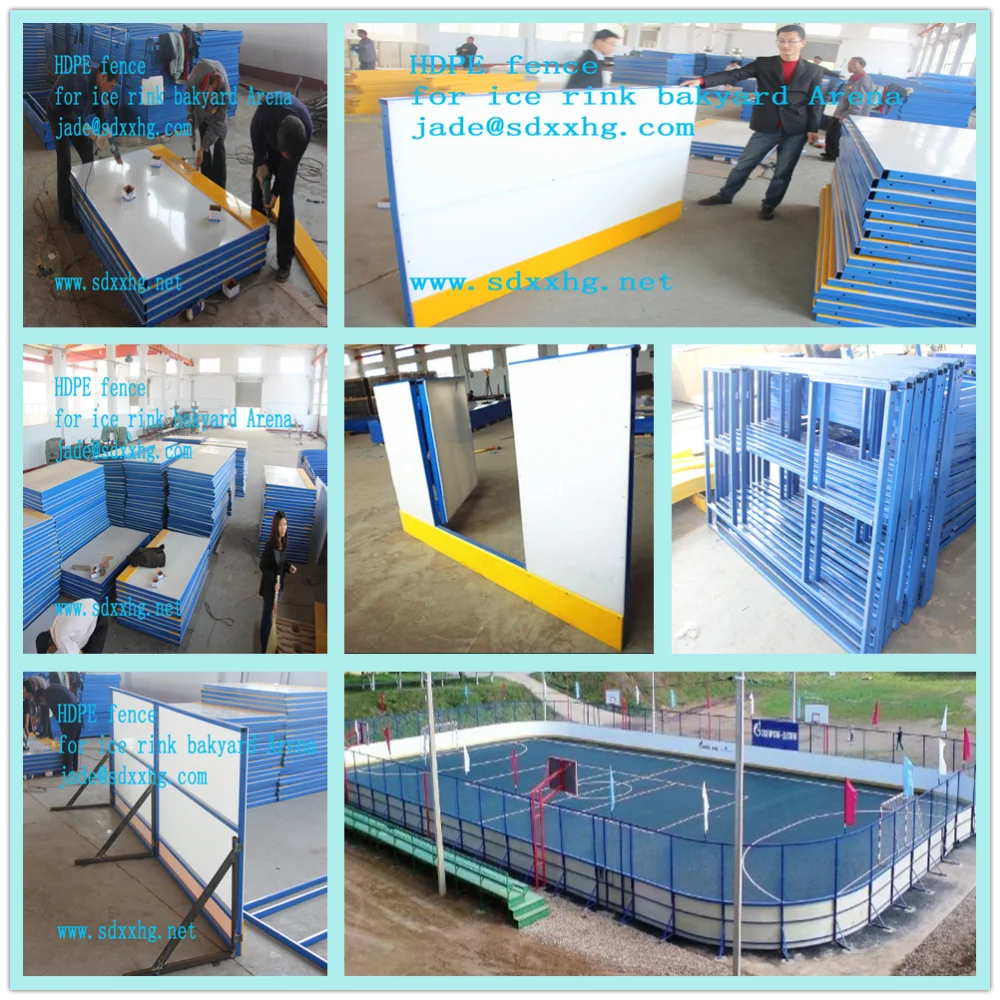 Artificial Ice Board/ Plastic Skating Panel / Sheet For Hockey Rinky