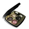 Hot selling Luxurious essence zen garden four-color eye shadow smoky makeup earth color waterproof pearl-light matte eye shadow