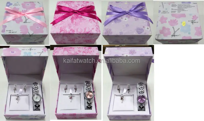 Wonderbaarlijk Groothandel Mooie Horloge Gift Sets Dames Meisjes Horloge Sieraden CO-05