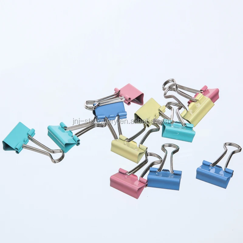 Promotional Colorful 15mm Metal Binder Clips - Buy Metal Binder Clips ...