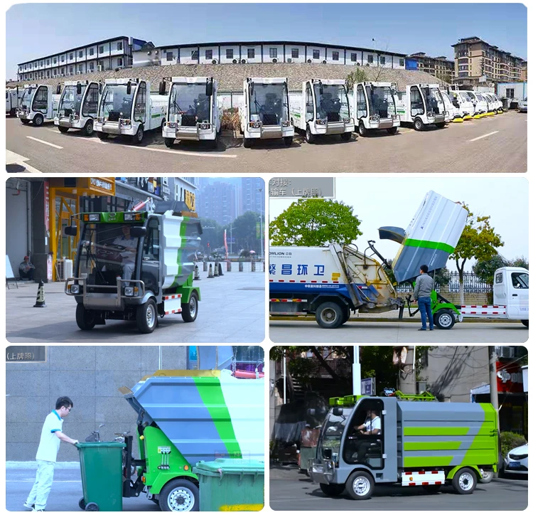 ART-Y48 Battery Powered Automatic Trash Bin Washing Truck