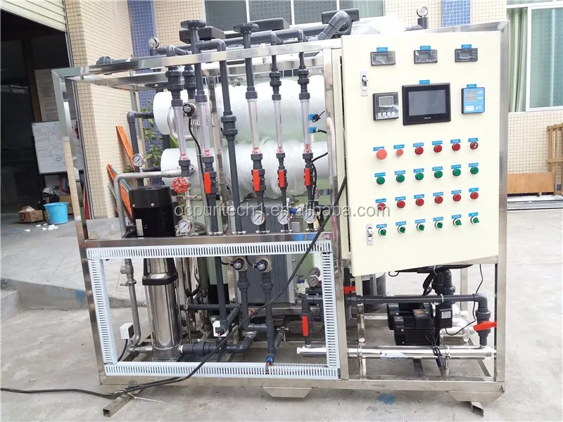 Canton Fair 2TPH RO and DI module Water Treatment Machine