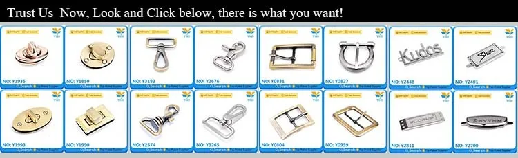 high end handbag hardware metal locking swivel hooks for handbag